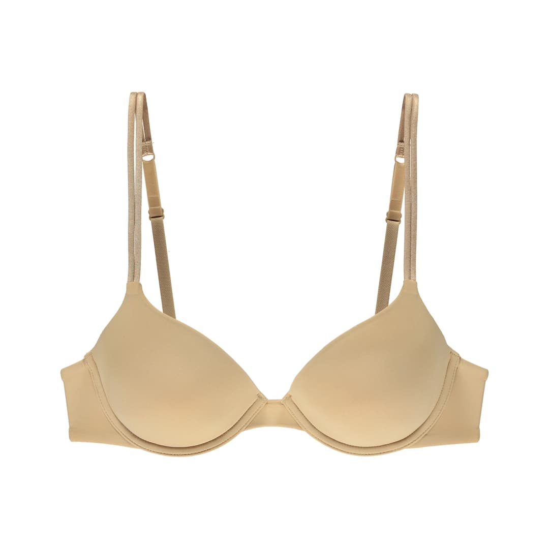Sexy Comfort BH mit Bügel, gefüttert in beige
