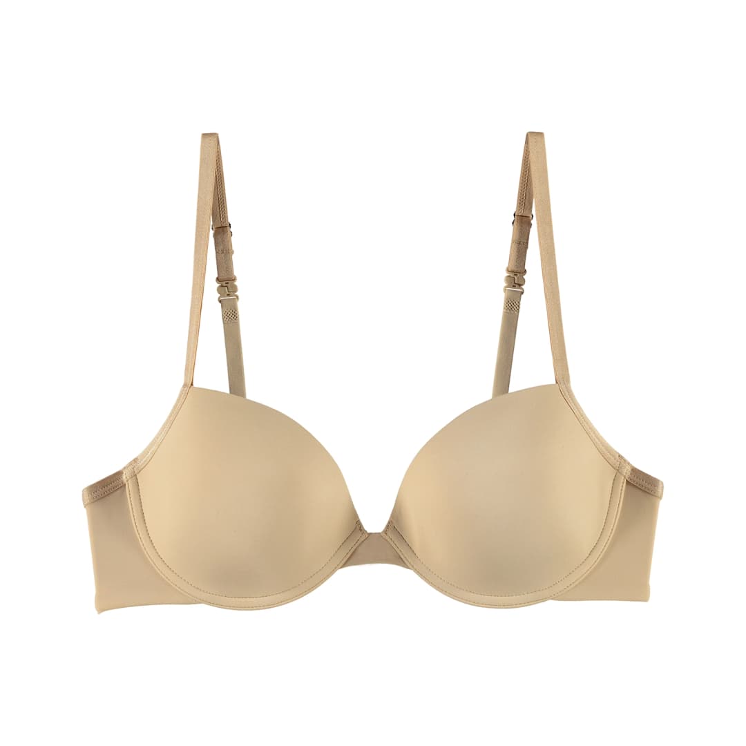 Magic Support BH mit Bügel, gefüttert in beige