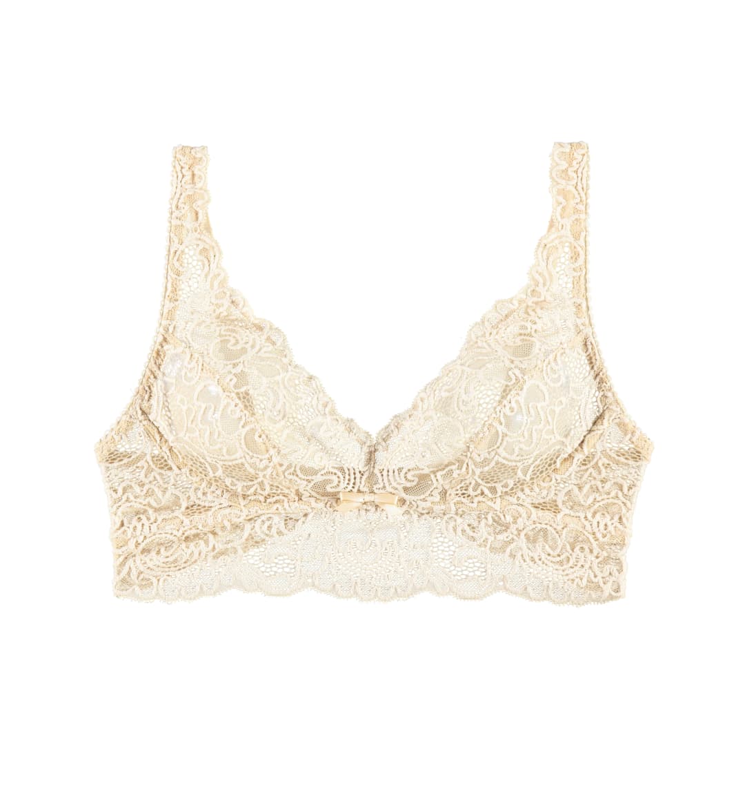Fenelle BH ohne Bügel, ungefüttert in beige