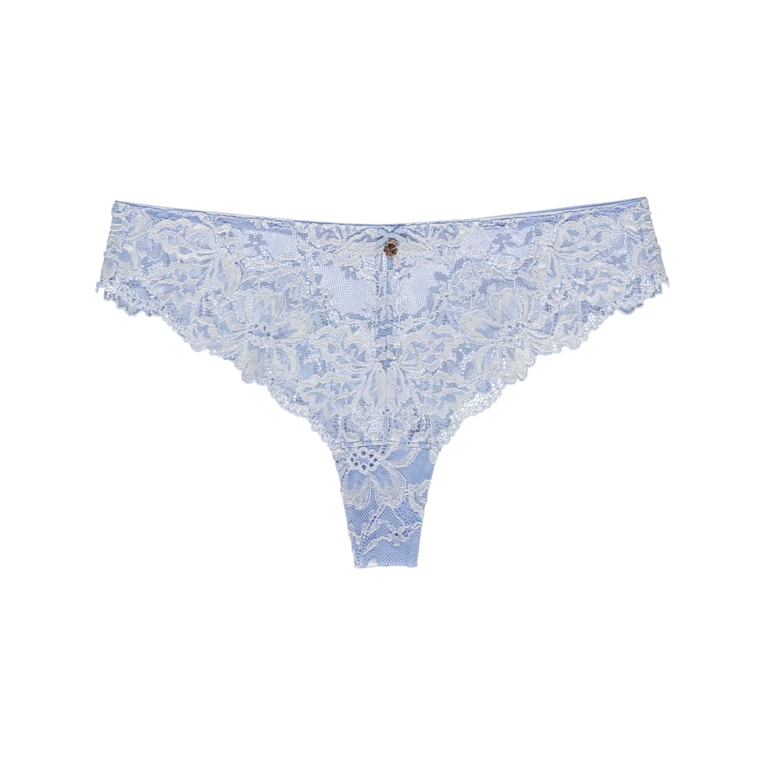 Luxury Desire Brazilian Slip in blau
