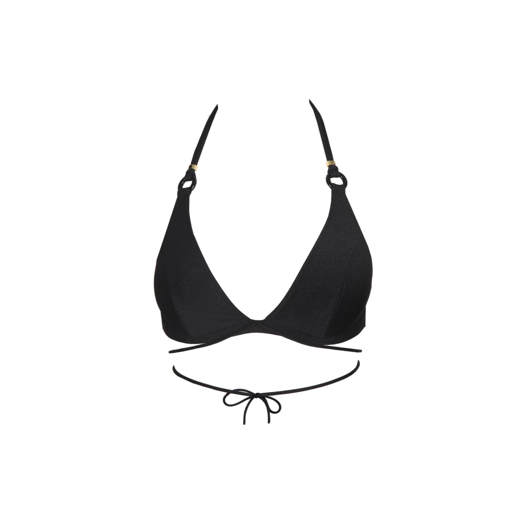 Dahu Bikini Top ohne Bügel ungefüttert in schwarz