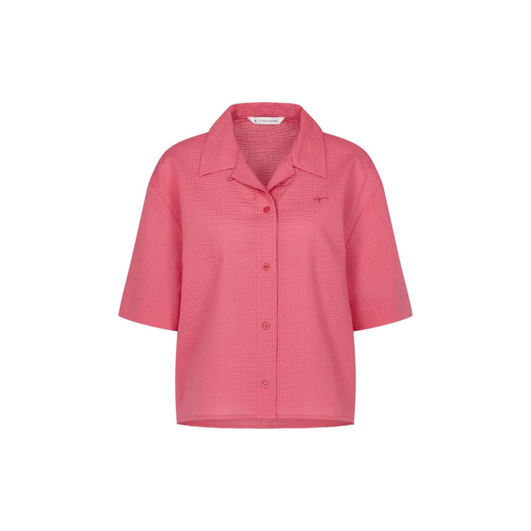 Boyfriend Mywear Pyjama Oberteil, kurz in rosa