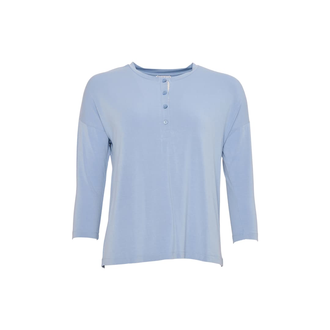 Timea Pyjama Oberteil in blau