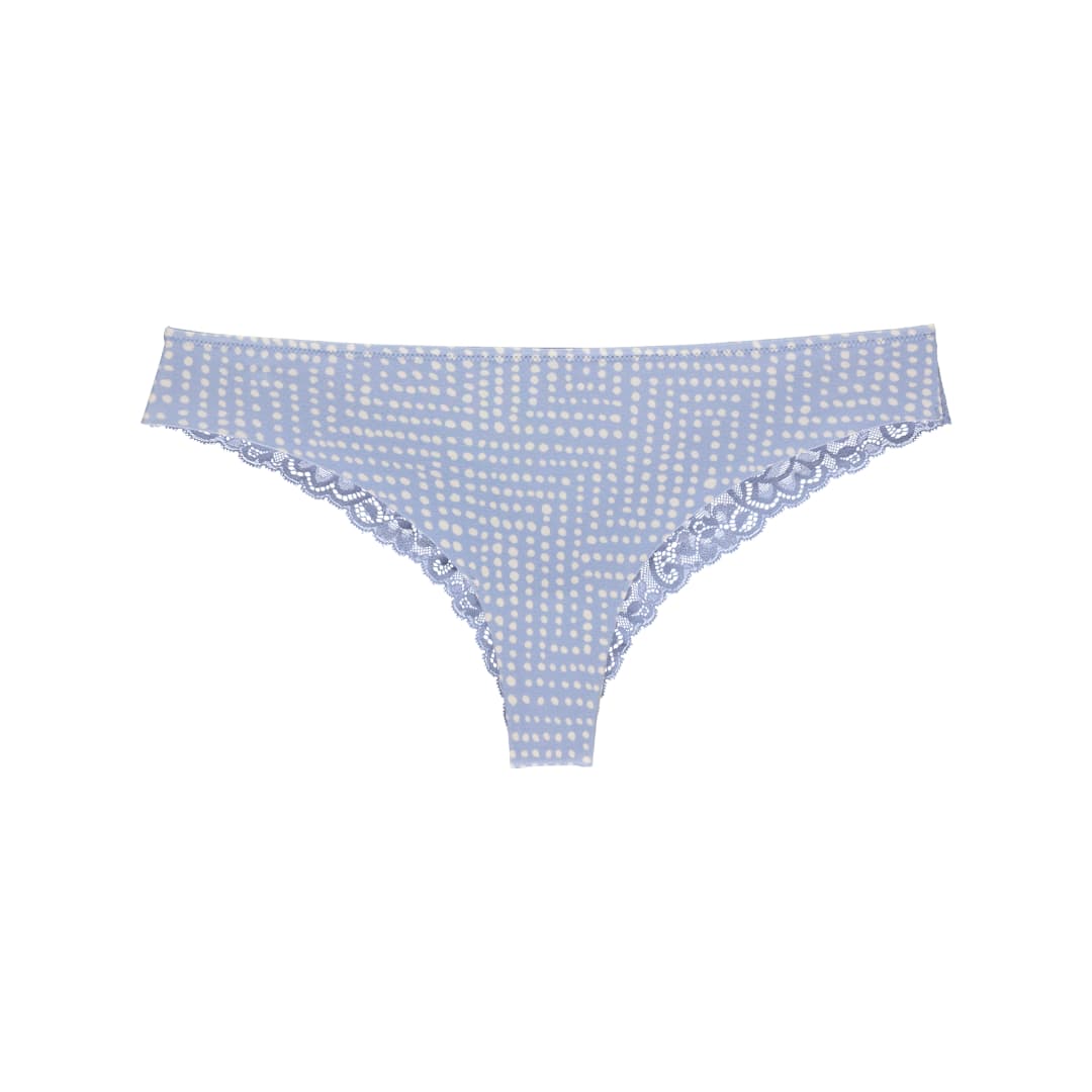 Cozy Beauty String in blau