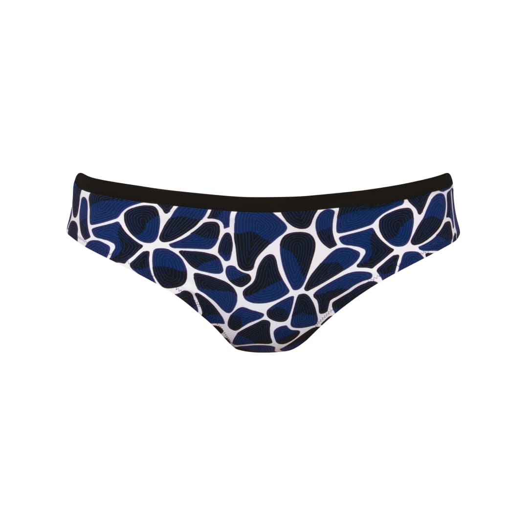 Blue Depths Bikini Regular Slip in blau
