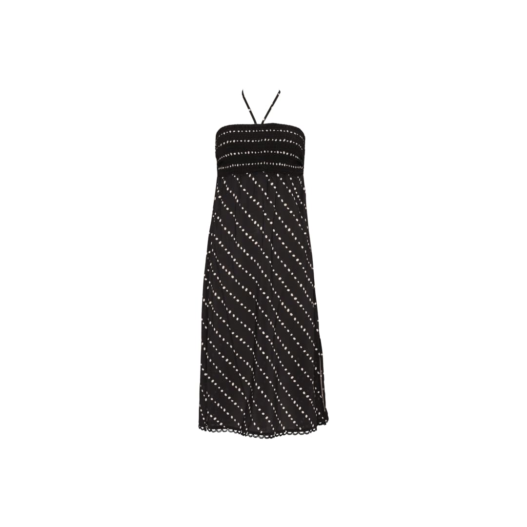 Taline Kleid lang in schwarz