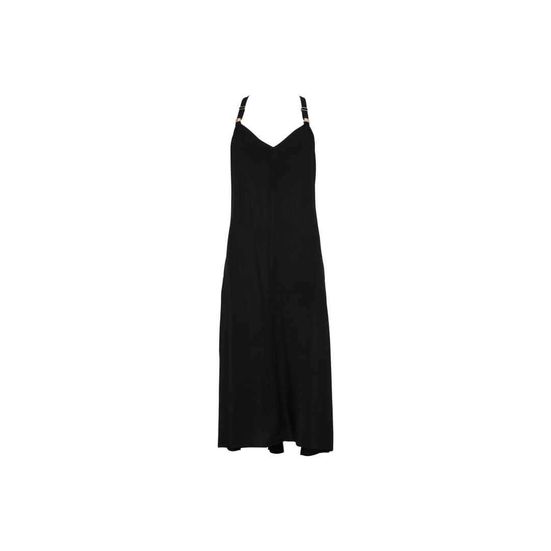 Taline Kleid lang in schwarz