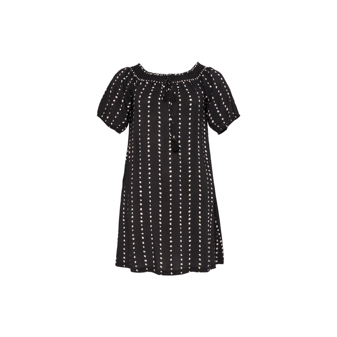 Taline Kleid in schwarz
