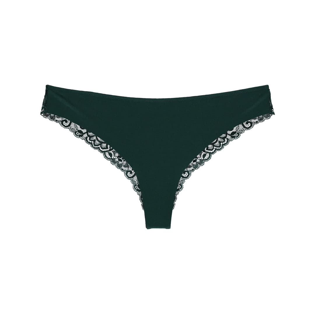 Cozy Beauty String in grün