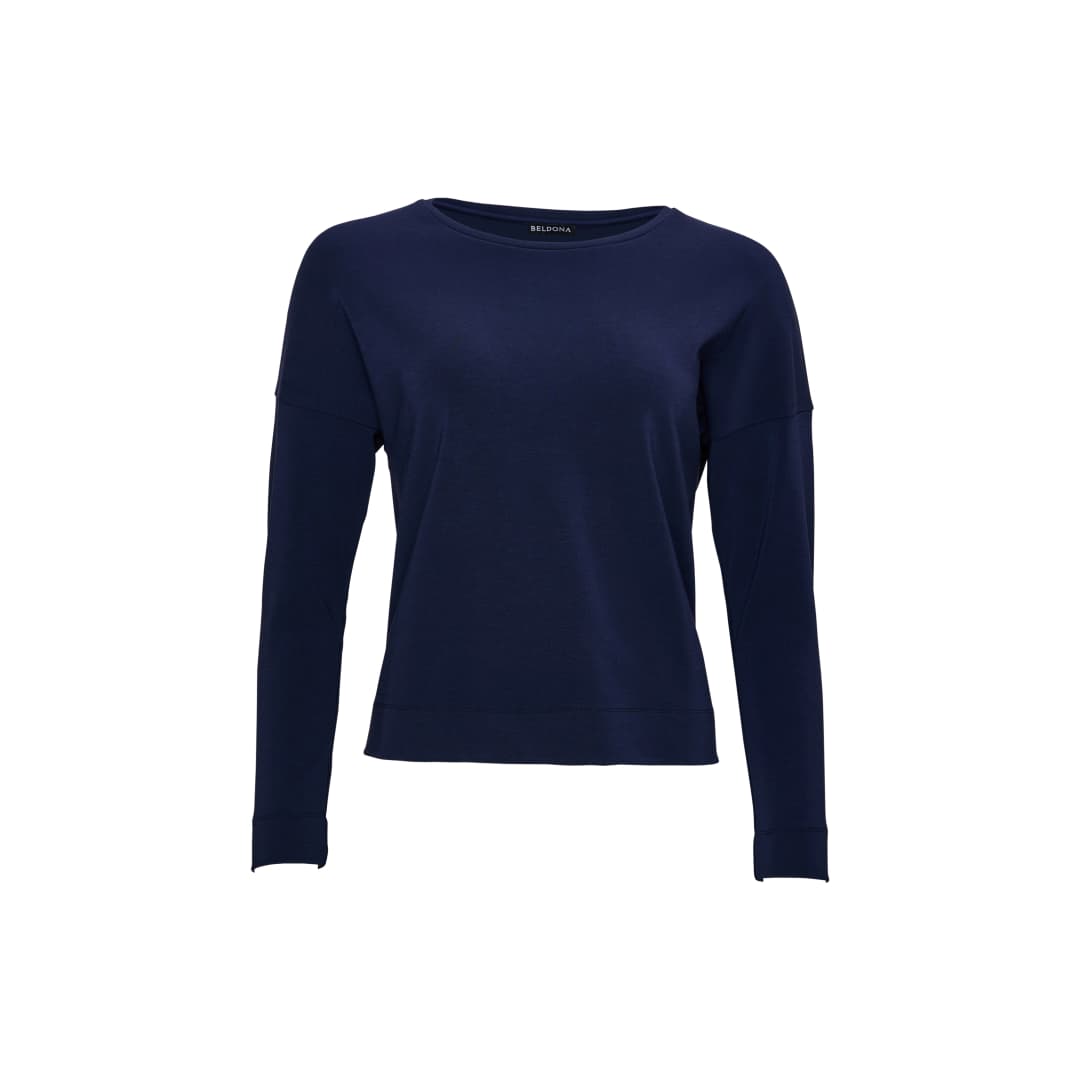 Violetta Pyjama Oberteil in blau