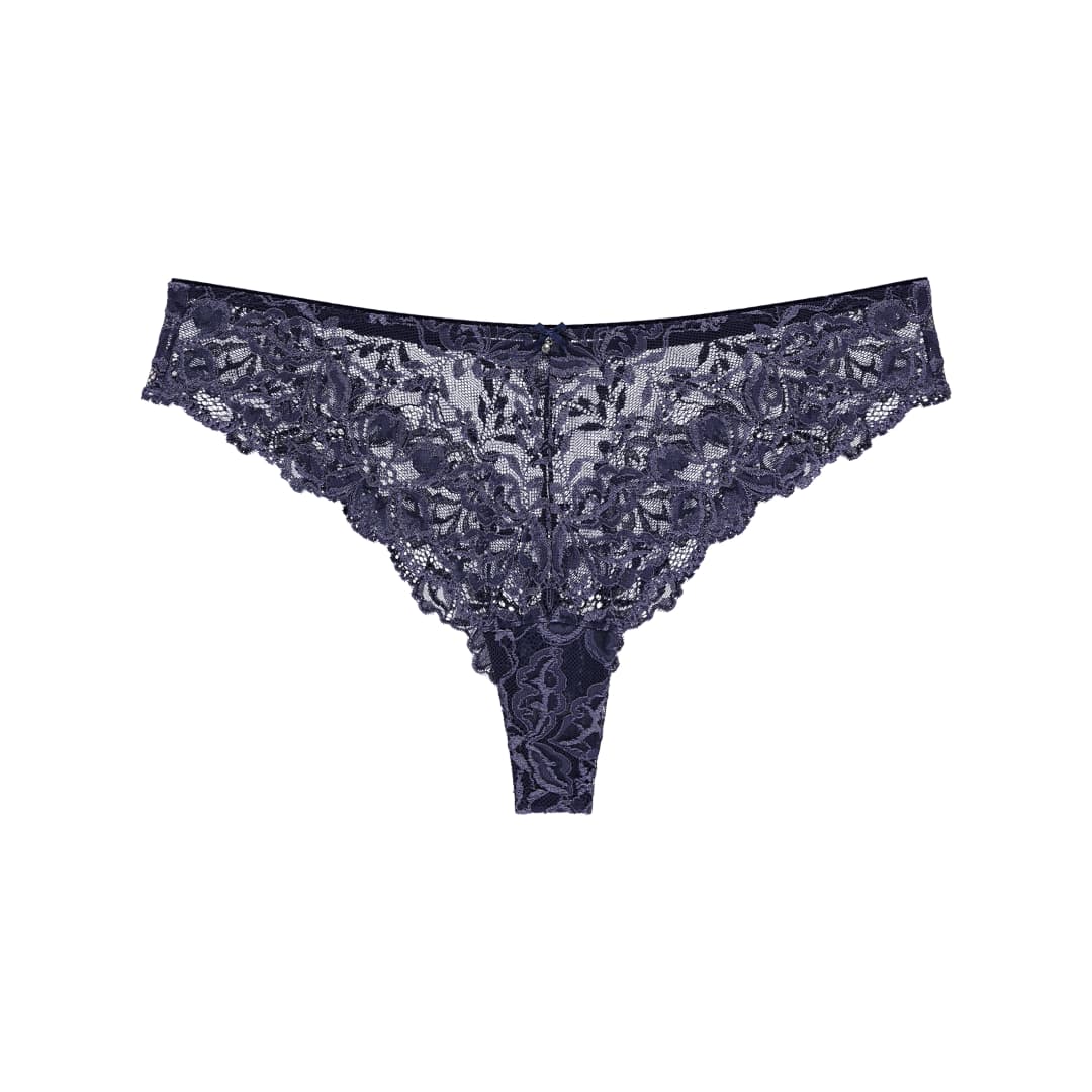 Luxury Desire Brazilian Slip in blau