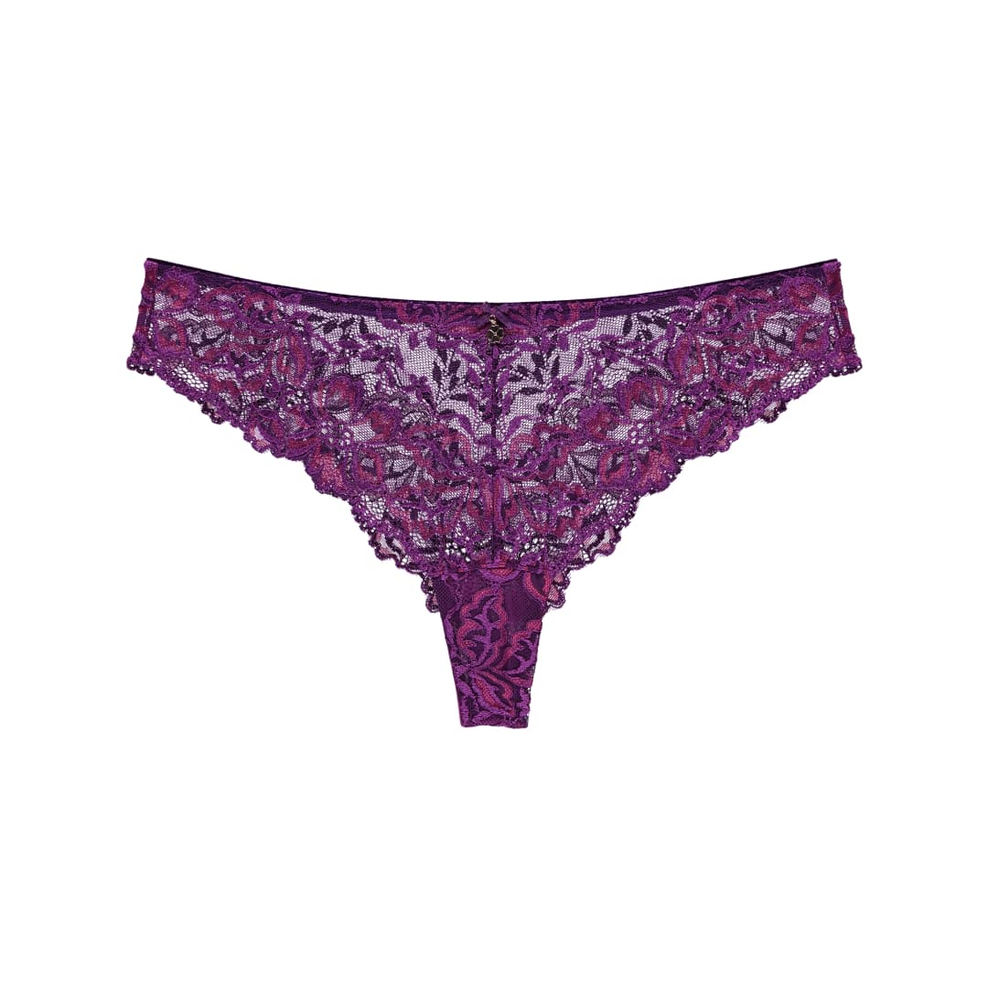 Luxury Desire Brazilian Slip in violett