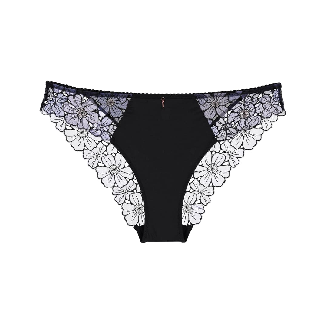 Viktoria Slip in schwarz