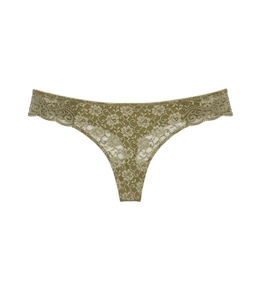 Amourette String in grün