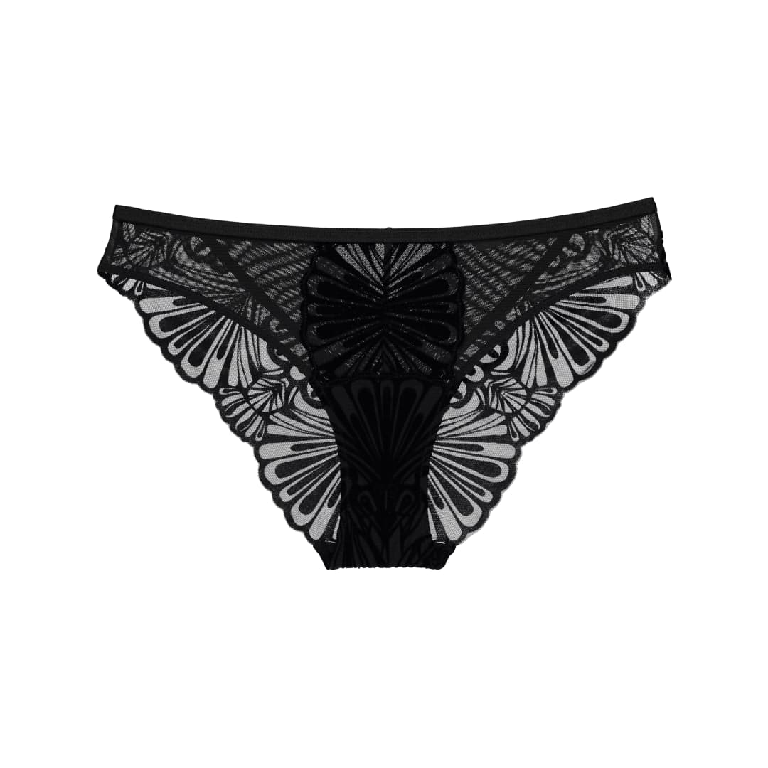 Valenzia Slip in schwarz