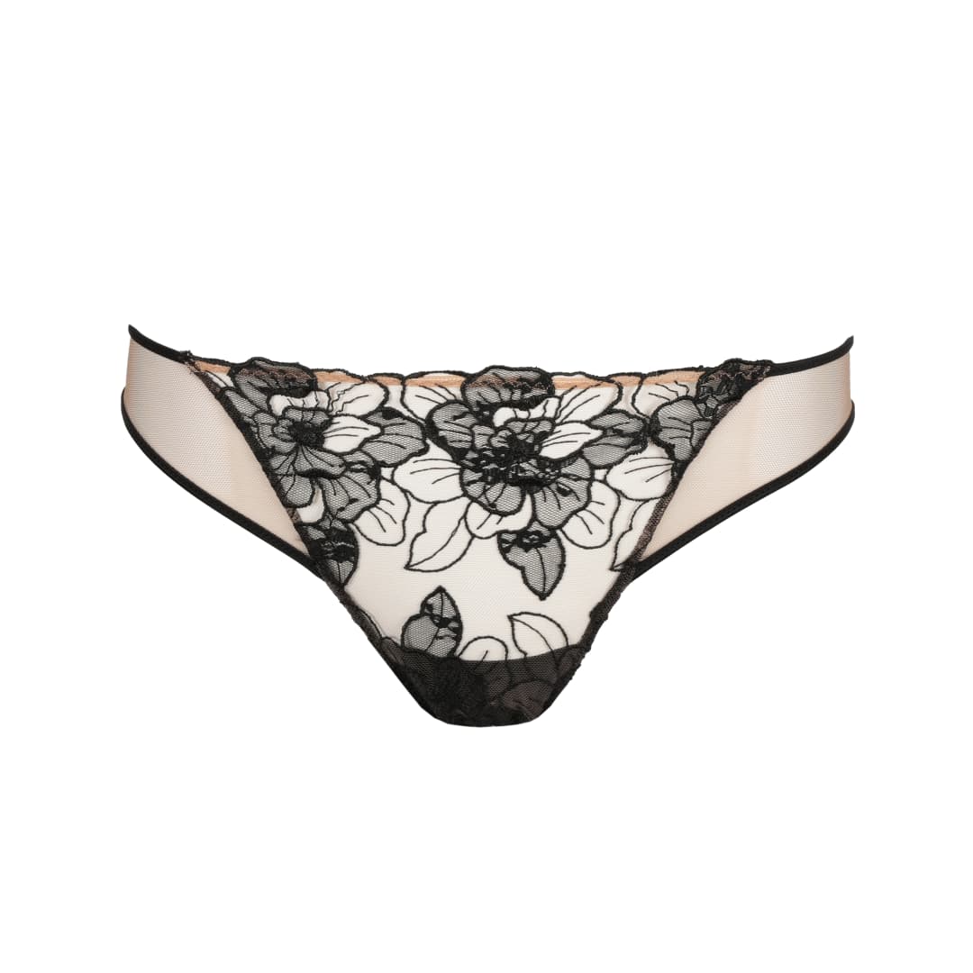 Sancha Slip in schwarz