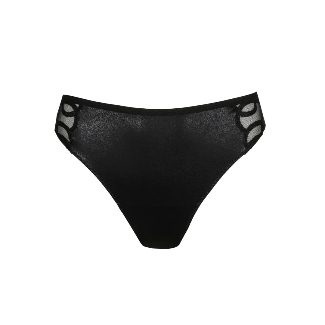 Vallarte String in schwarz