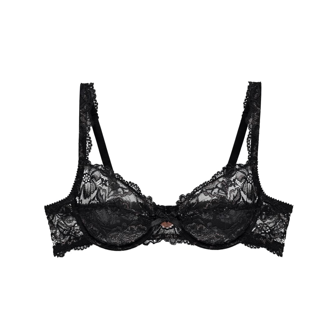 Luxury Desire BH mit Bügel, ungefüttert in schwarz