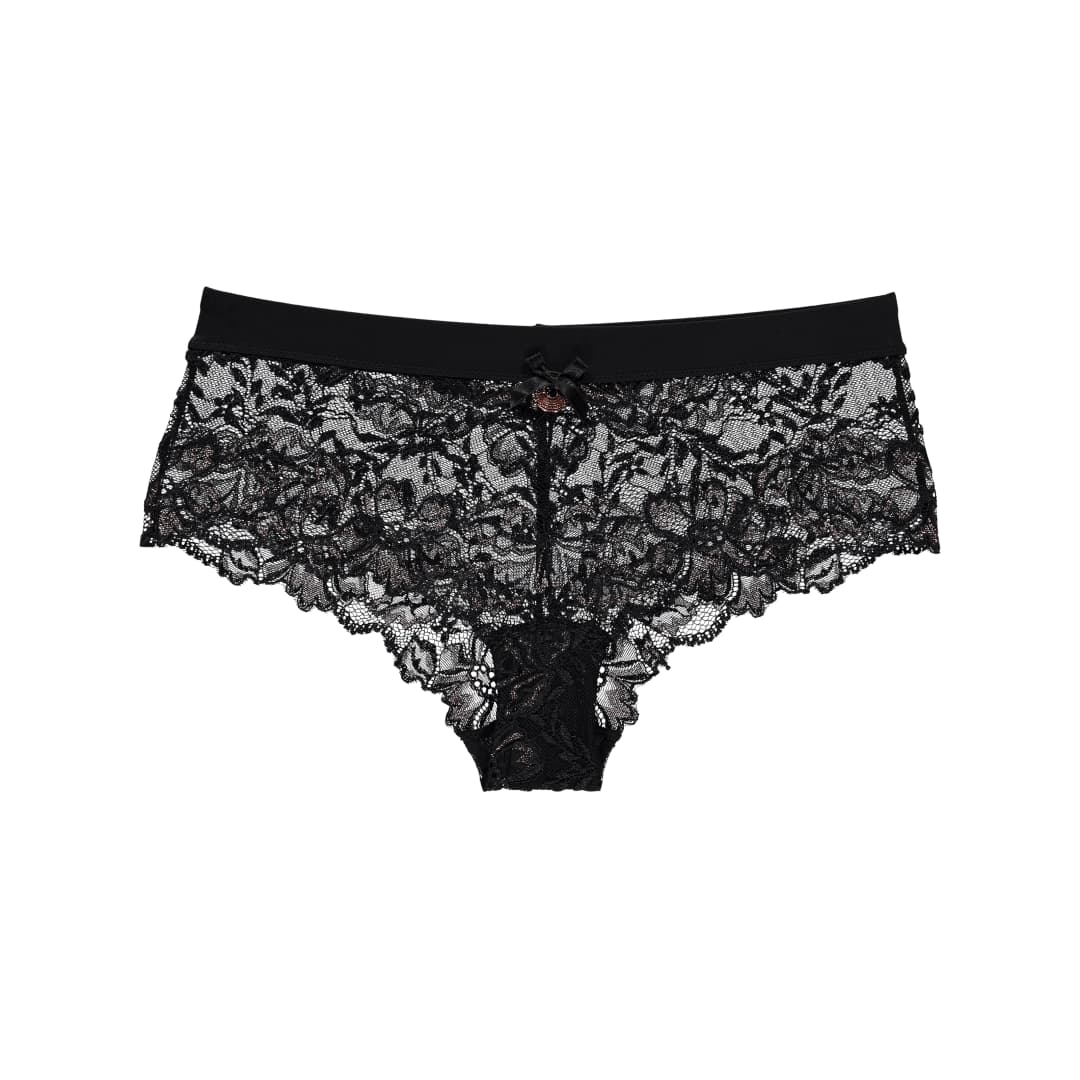 Luxury Desire Panty in schwarz