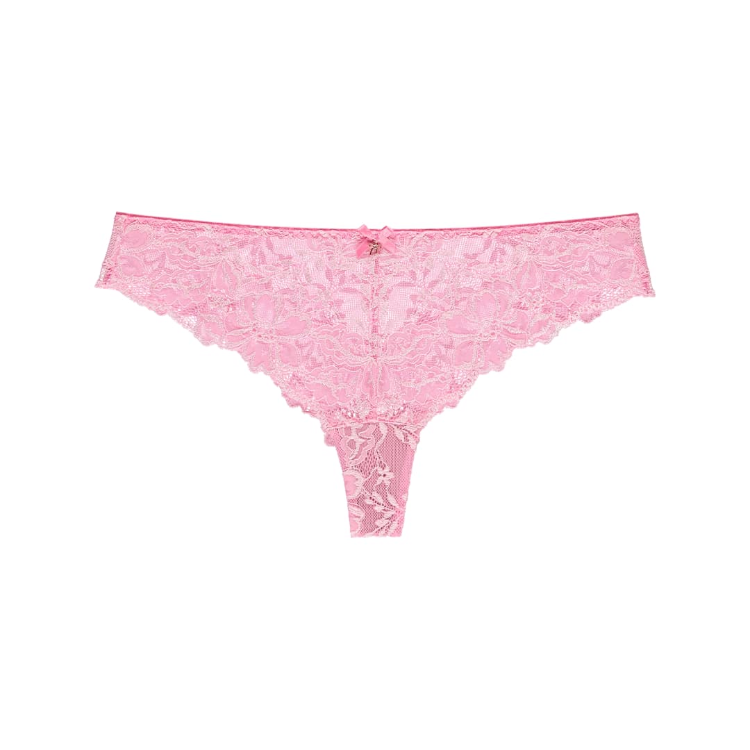 Luxury Desire Brazilian Slip in rosa