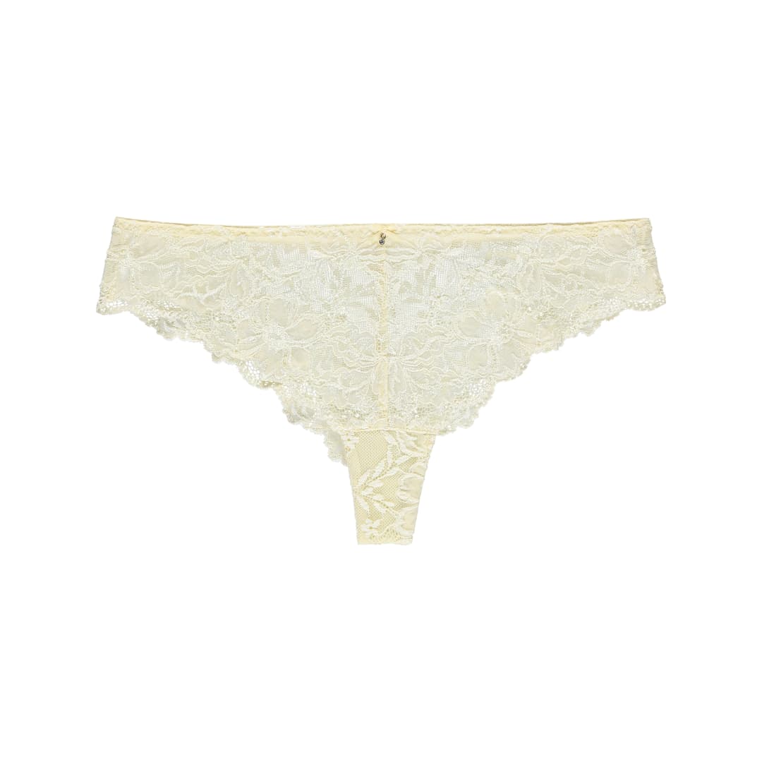 Luxury Desire Brazilian Slip in weiss