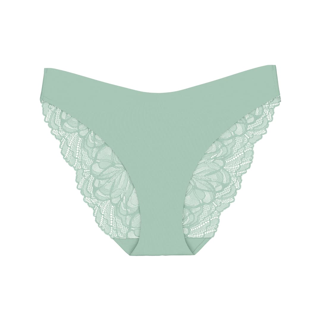 Body Make-Up Illusion Lace Slip in grün