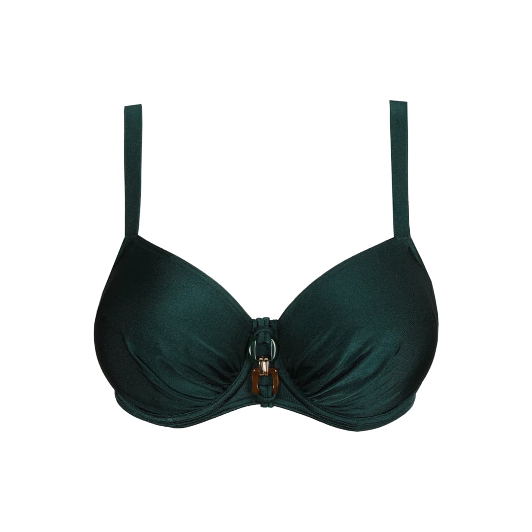 Mangalore Bikini Top mit Bügel ungefüttert in grün