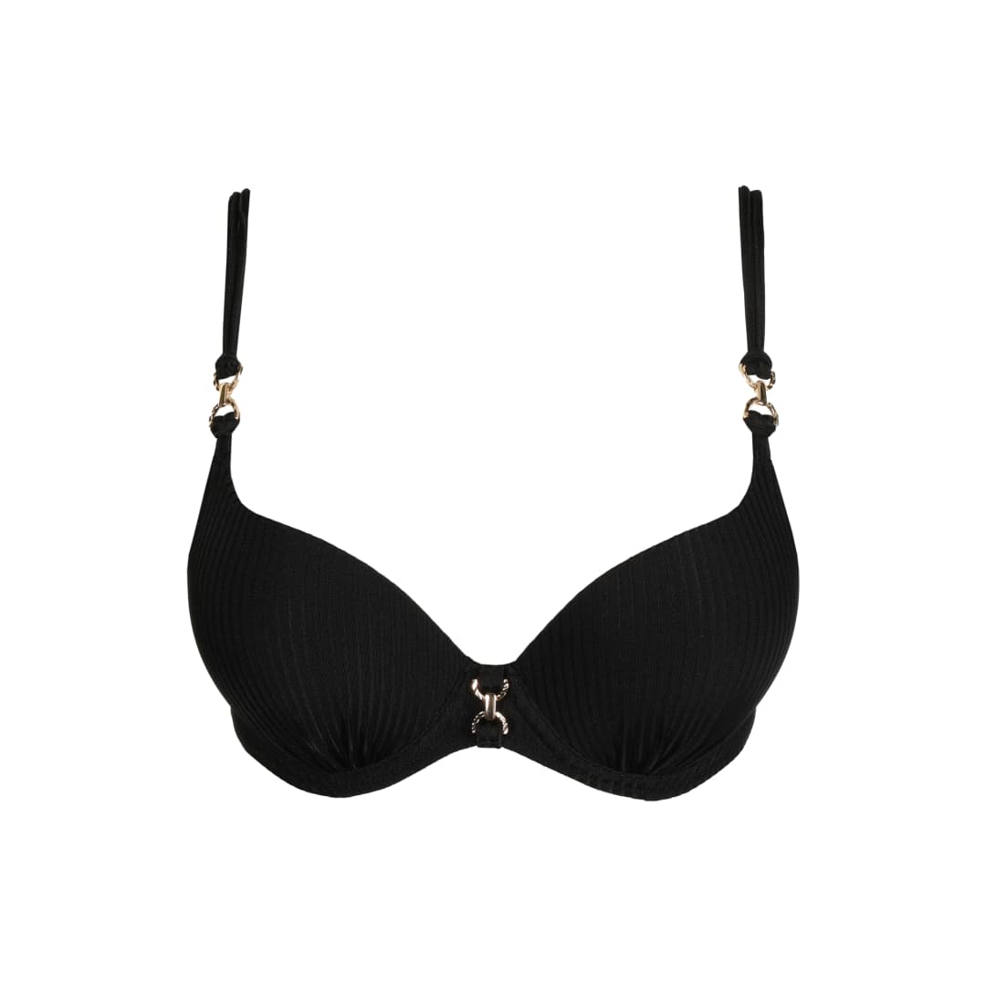 Emly Bikini Top mit Bügel gefüttert in schwarz