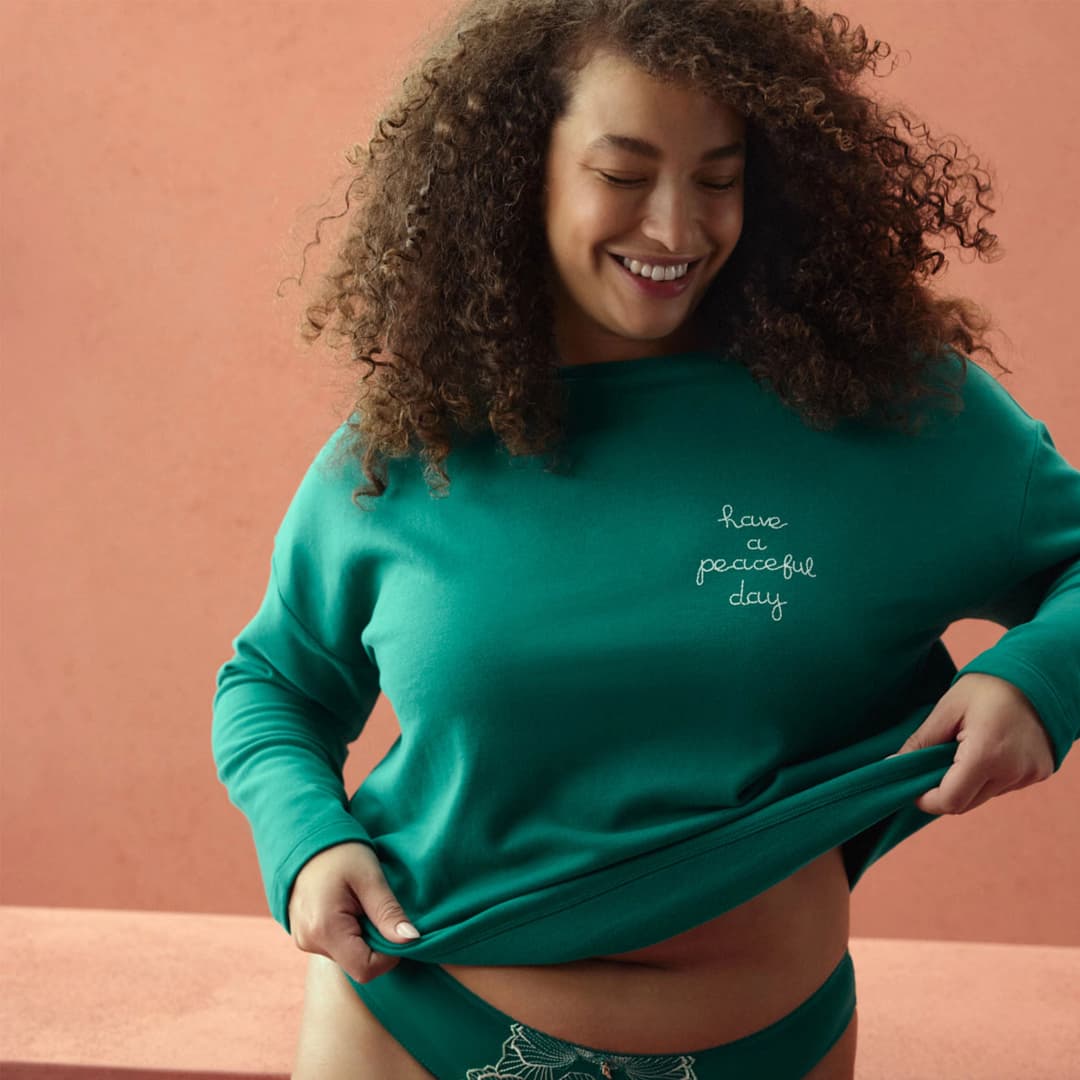 Anouk Pullover in grün