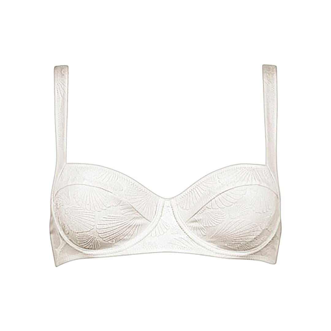 Coastal Daydream Bikini Top mit Bügel ungefüttert in weiss