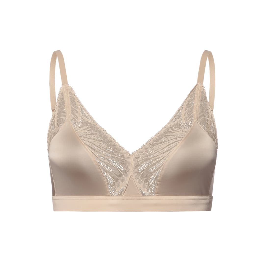 Lilith BH ohne Bügel, ungefüttert in beige
