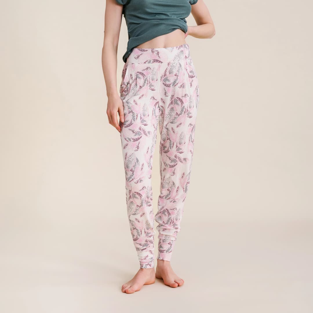 Beline Pyjama Unterteil in grün