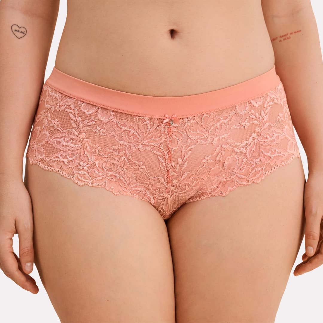 Luxury Desire Panty in orange