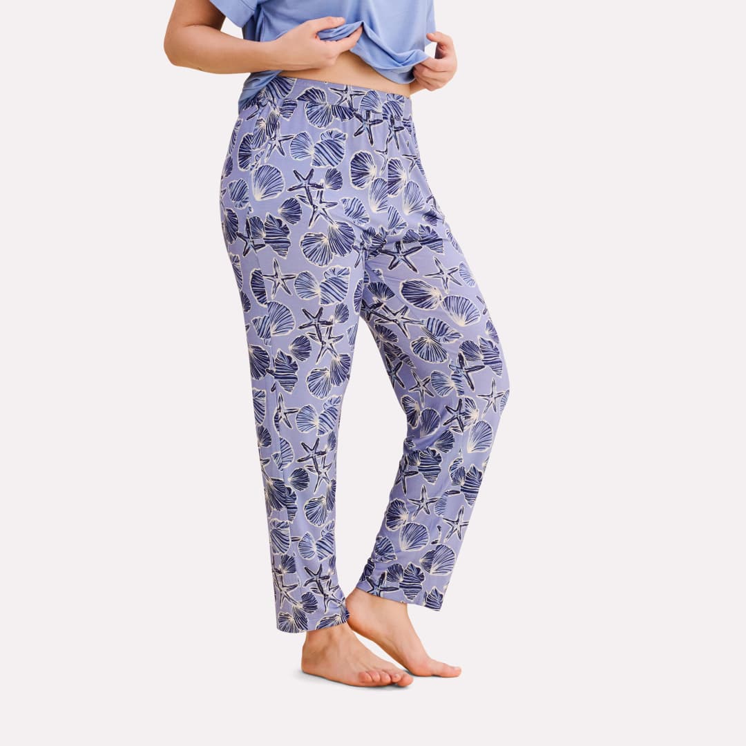 Carol Pyjama Unterteil in blau