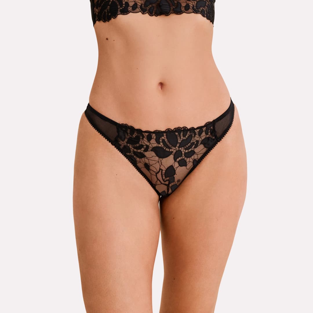 Cherie Brazilian Slip in schwarz