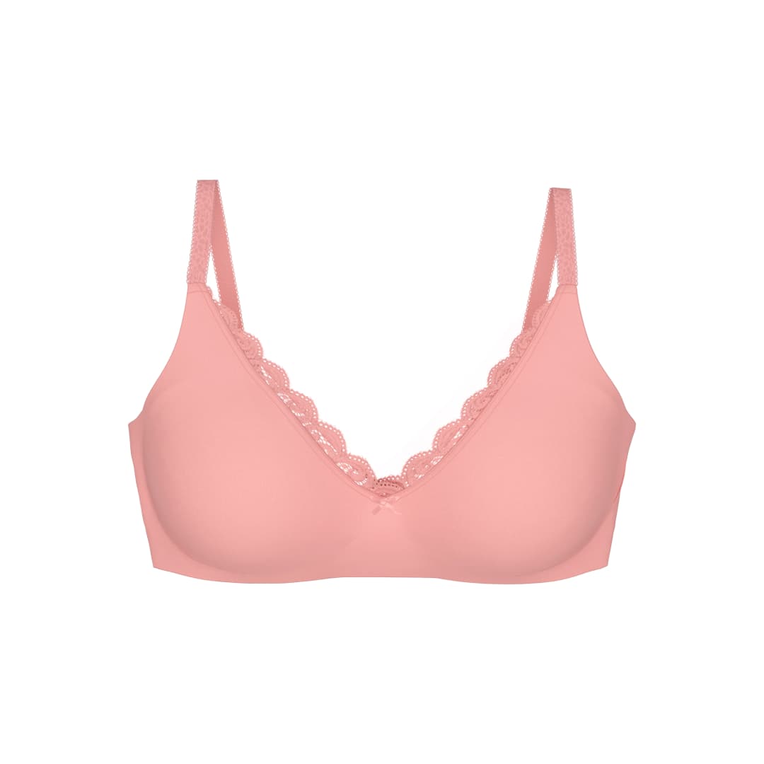 Amourette BH ohne Bügel, ungefüttert in rosa