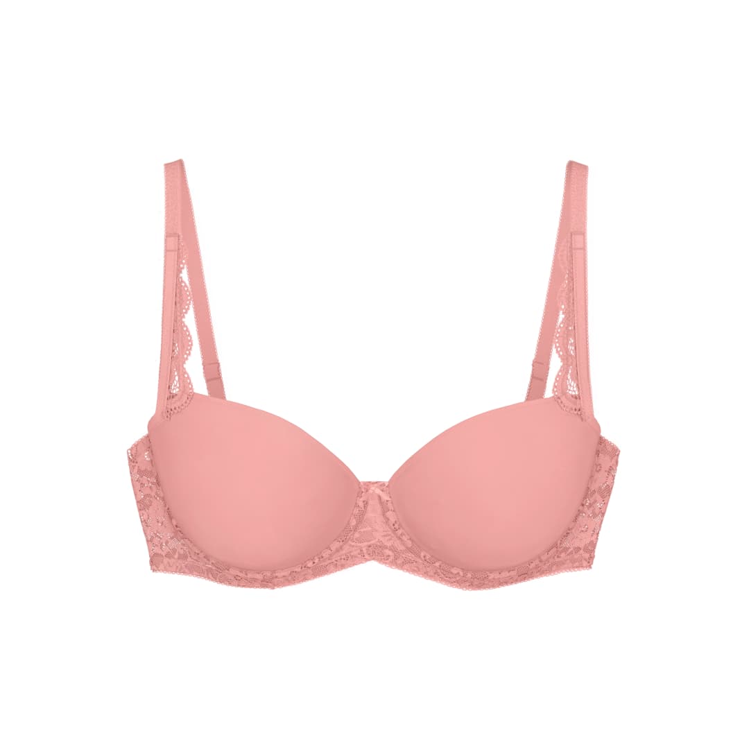 Amourette BH mit Bügel, gefüttert in rosa