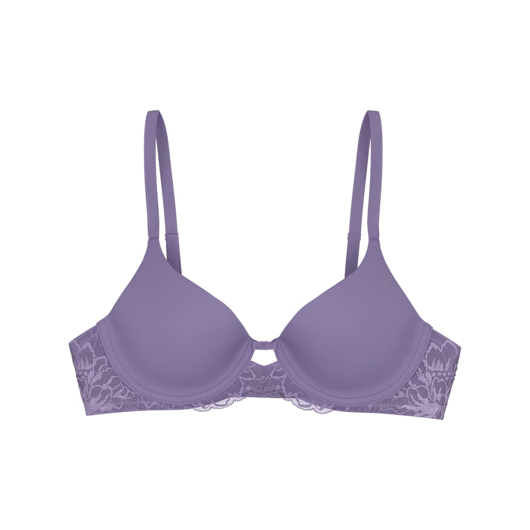 Amourette Charm BH mit Bügel, gefüttert in violett