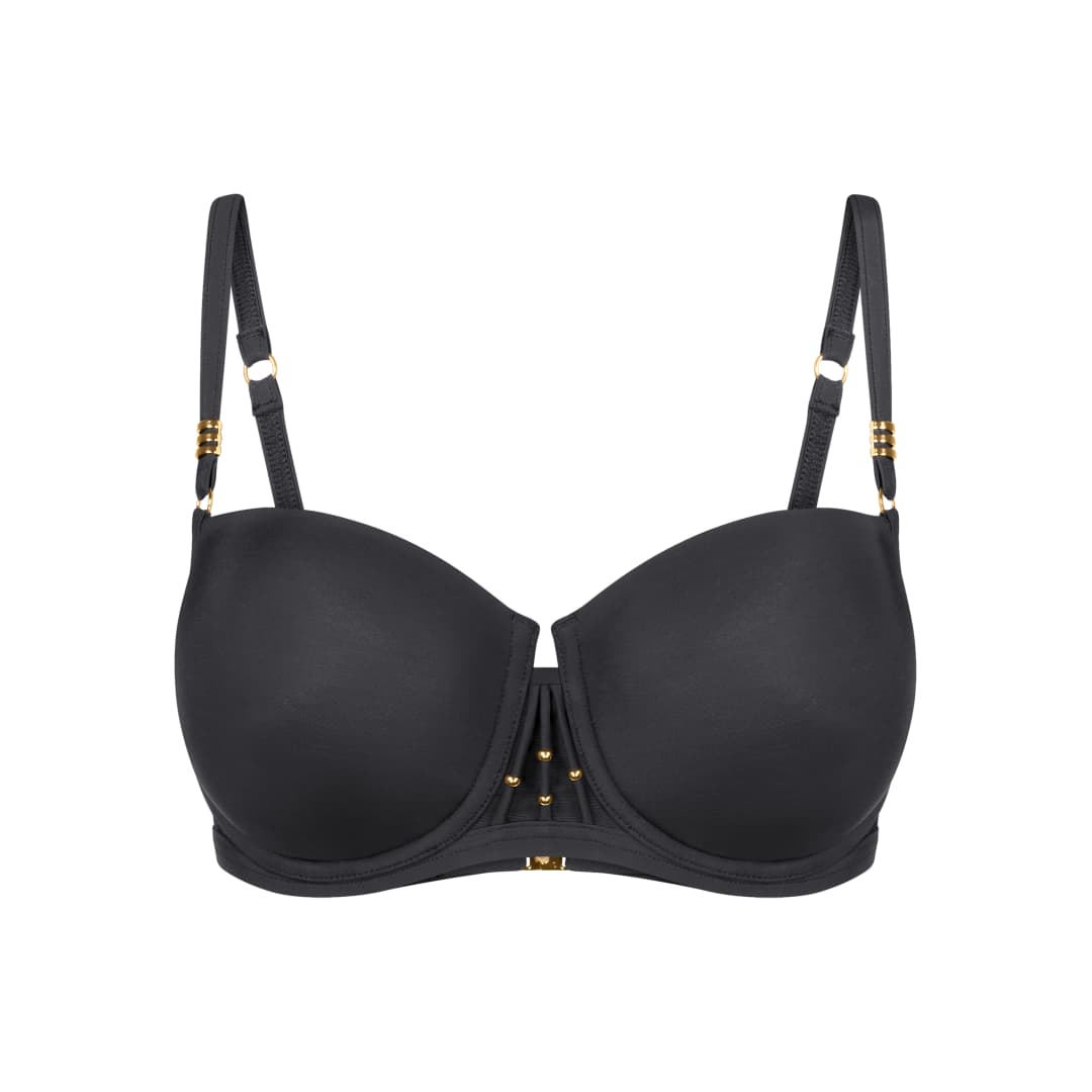 Palina Love by the Sea Bikini Top mit Bügel gefüttert in schwarz