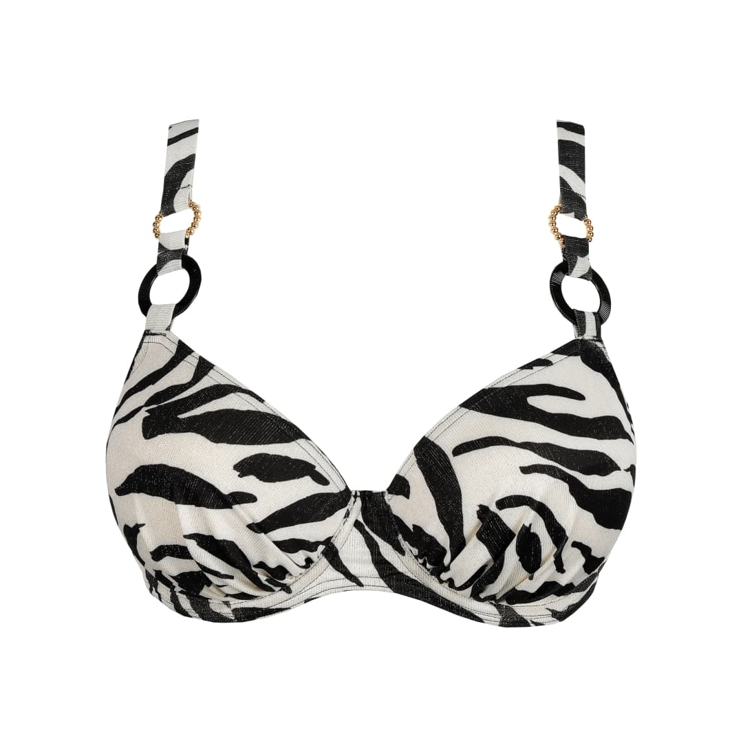 Dalice Bikini Top mit Bügel ungefüttert in weiss