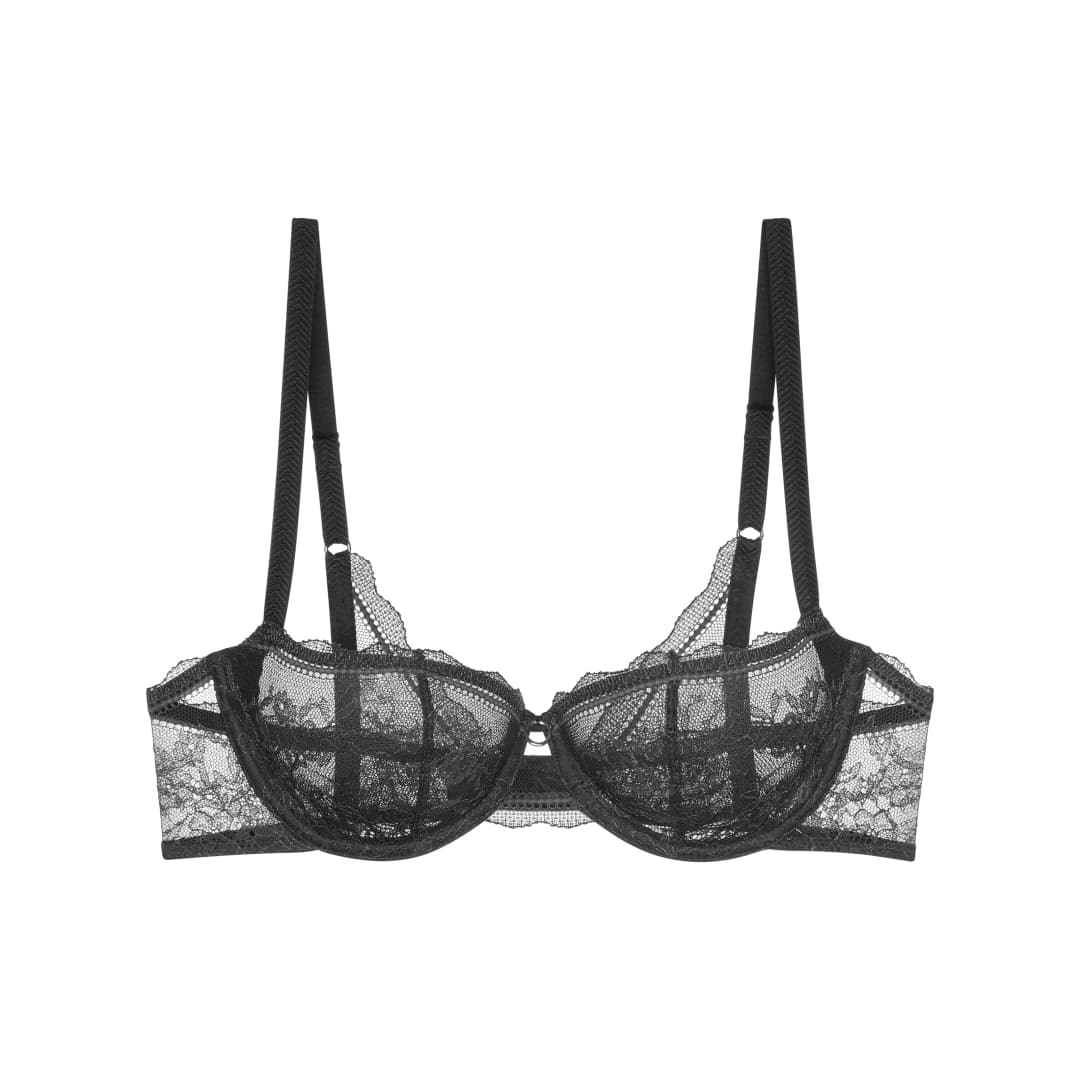 Comfort Allure BH mit Bügel, ungefüttert in schwarz