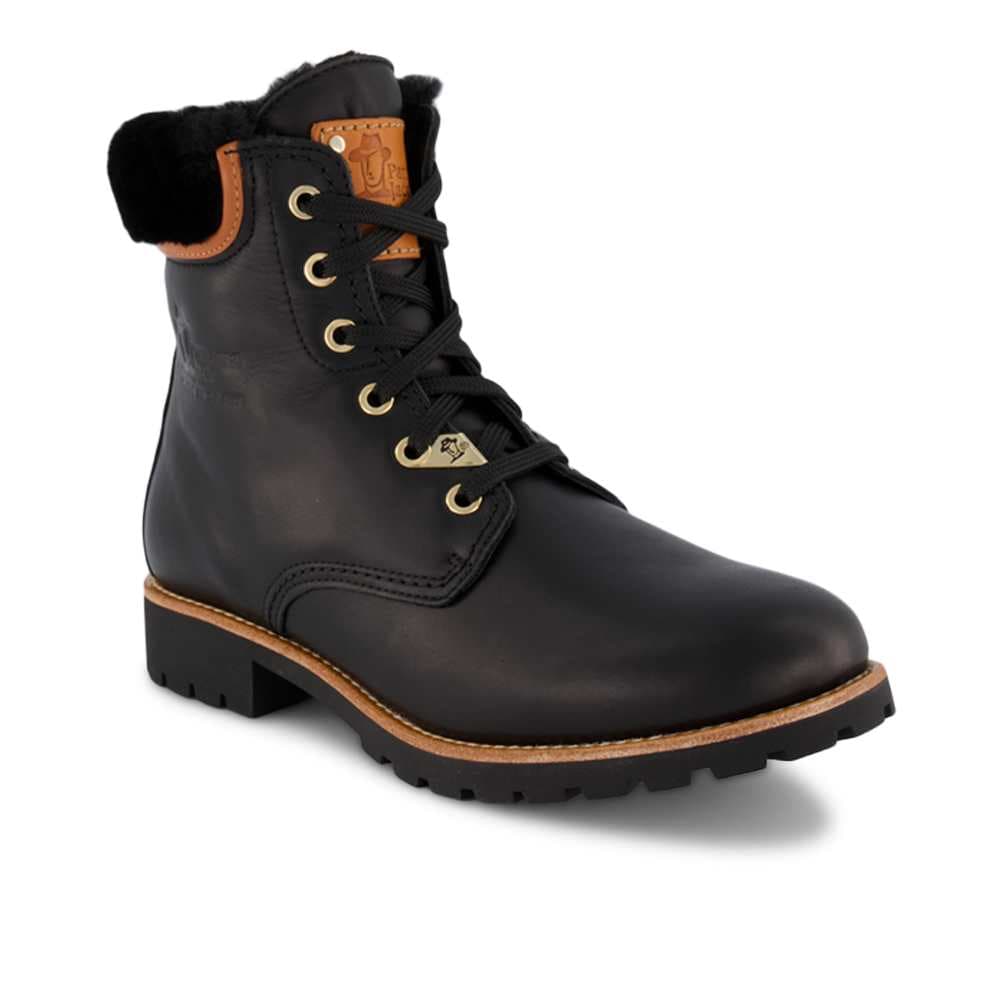 Panama Jack Schnürboots, Damen , Schwarz 36