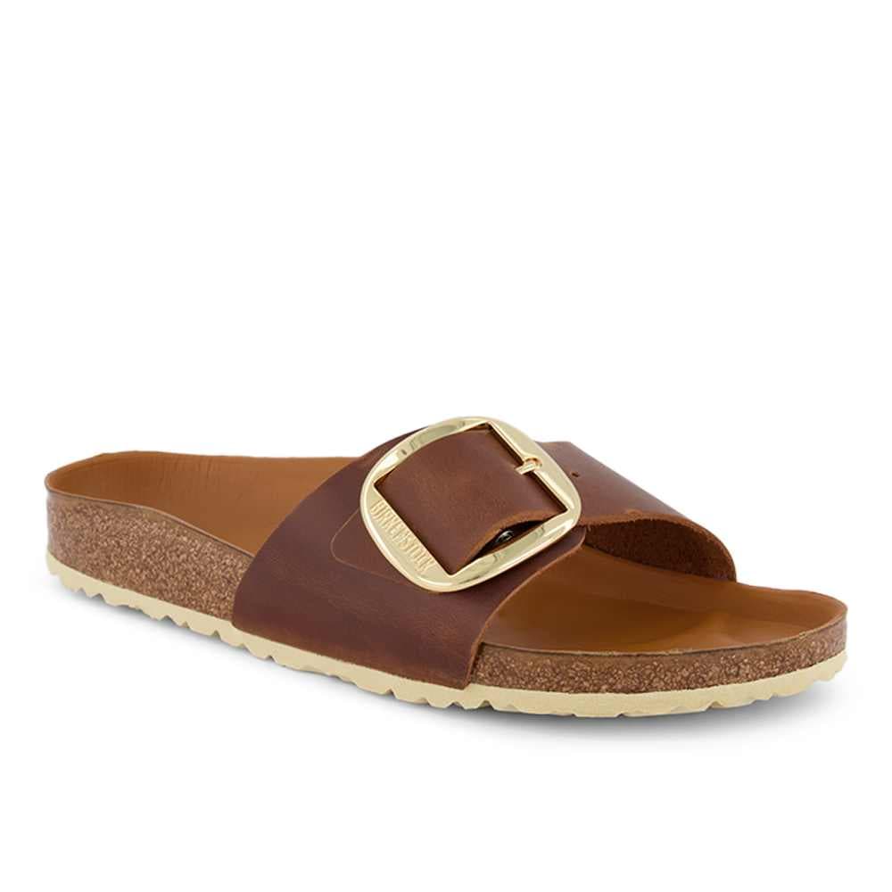 Birkenstock Pantolette, Damen , Cognac 36
