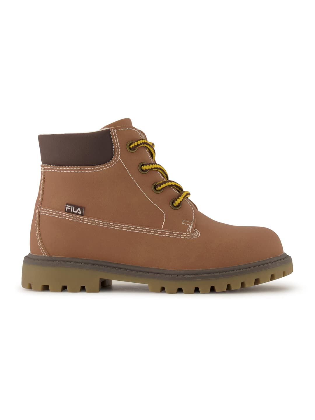 FILA Schnürboots, Kinder , Braun 29