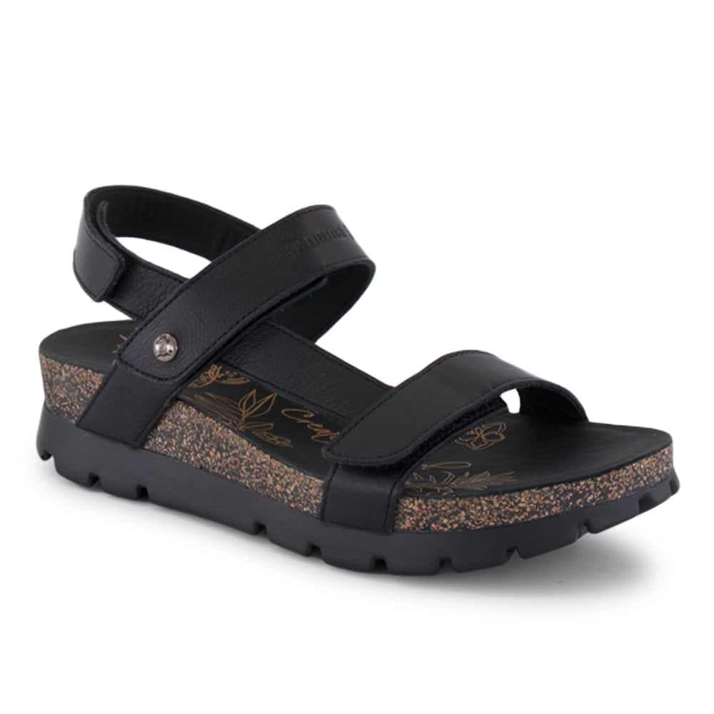 Panama Jack Sandalette, Damen , Schwarz 38