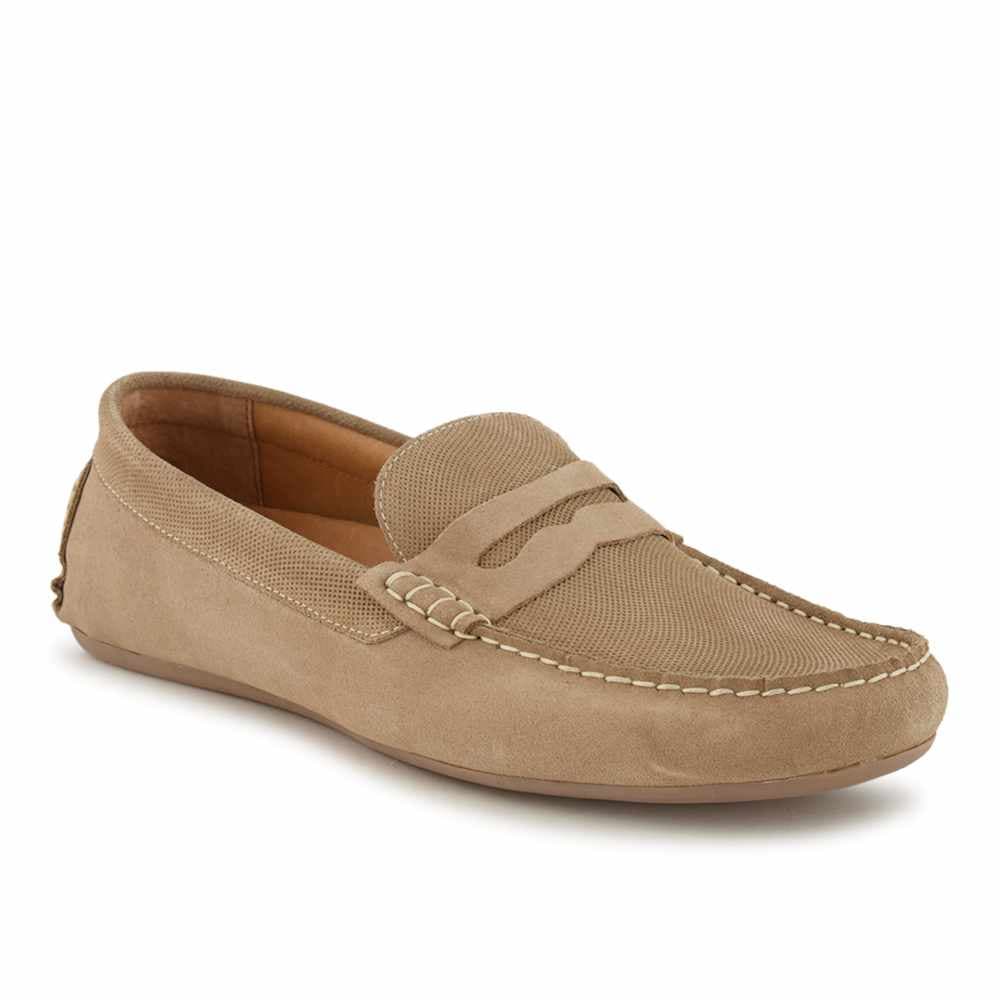 Varese Mokassin, Herren , Beige 45