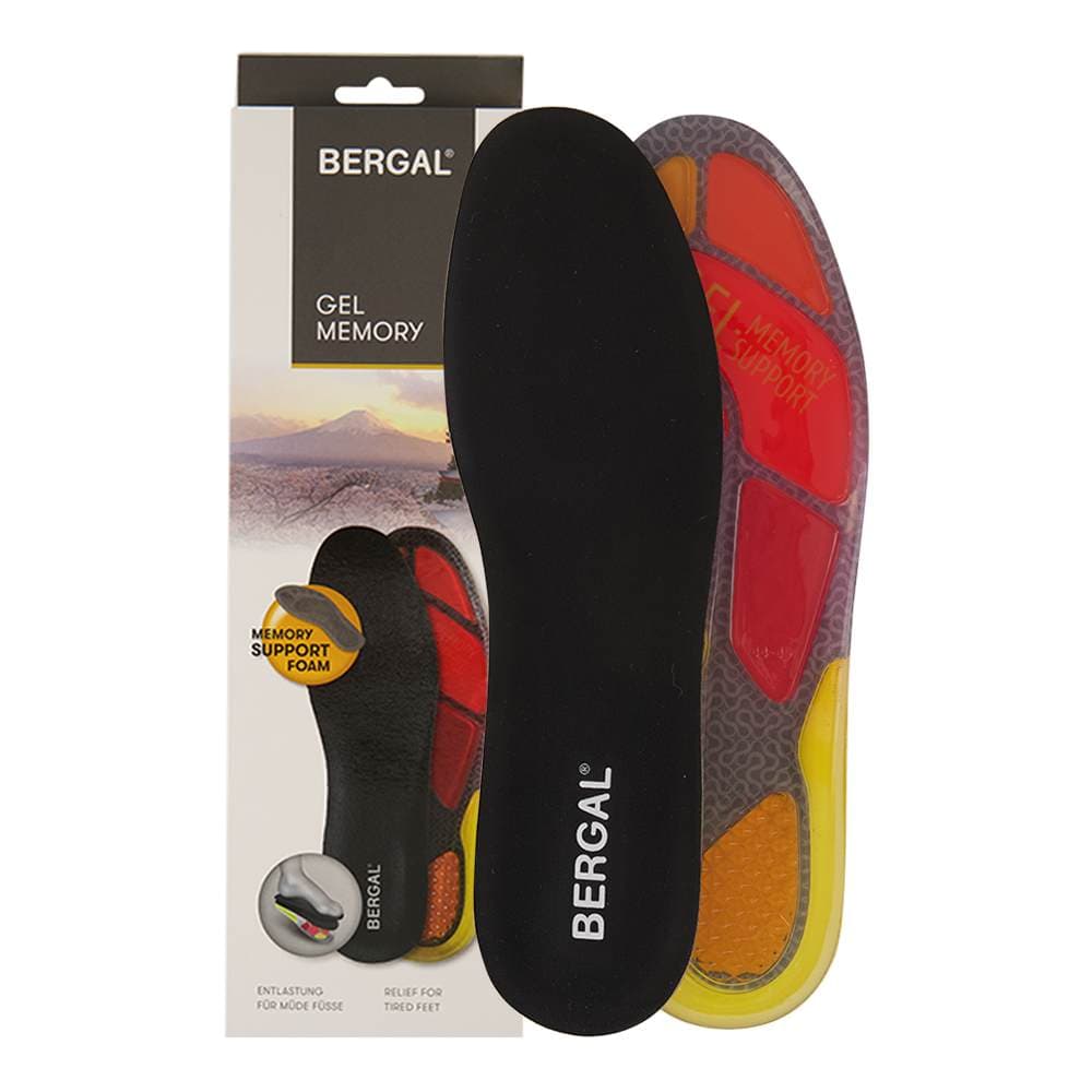 Bergal Einlegesohle, Damen , Schwarz 44/45