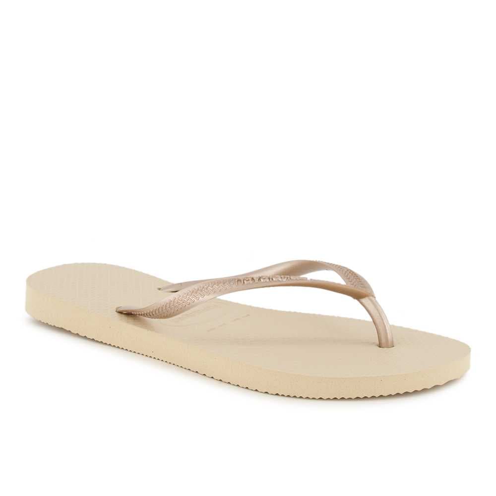 Havaianas Pantoletten-Zehentrenner, Damen , Gold 35/36