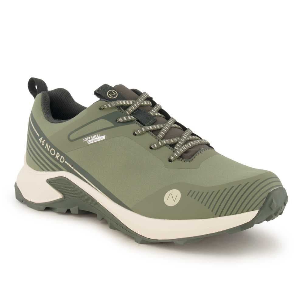 46 NORD Trekking-Schuh, Herren , Grün 42