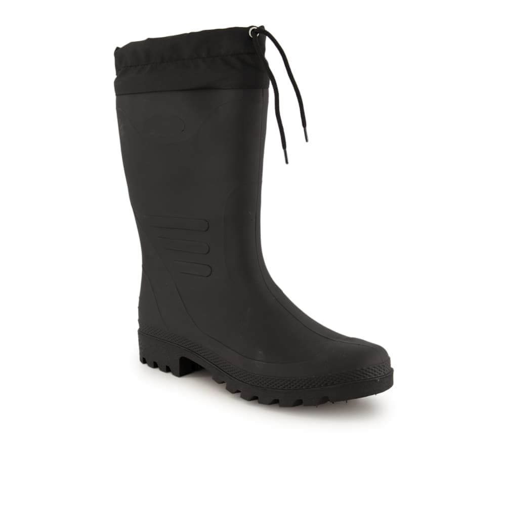 Wellness Gummistiefel, Herren , Schwarz 41